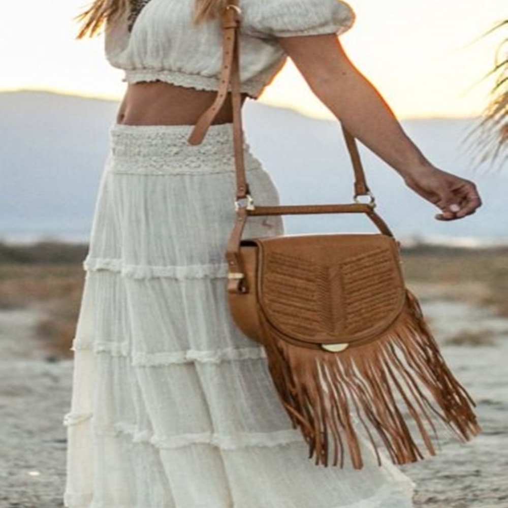 💋 BEAUTIFUL GIRL 💋 DIAMOND GAL EDGY ELITE QUEEN MAXI FEATHER FRINGE FLOWER - Picture 10 of 16
